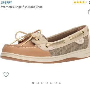 NWOT Sperry Angelfish Boat Shoes size 8